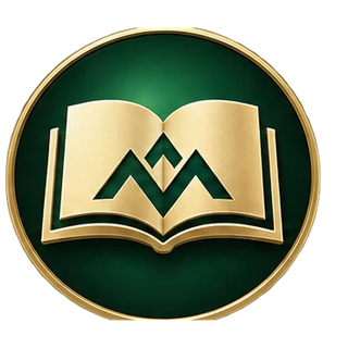 Open book with the MultiGen peak mark in a badge